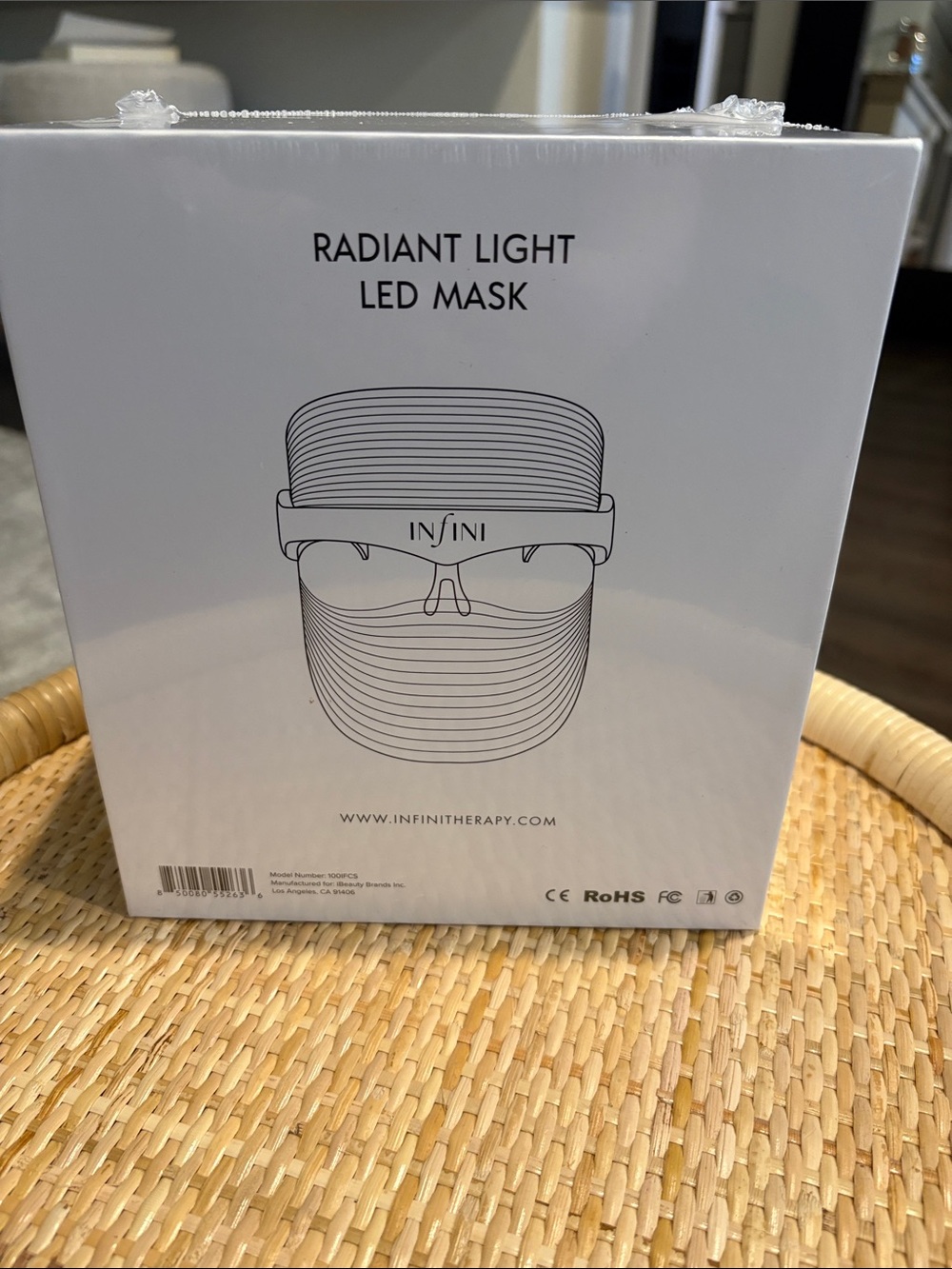 Radiant Light LED Mask - White